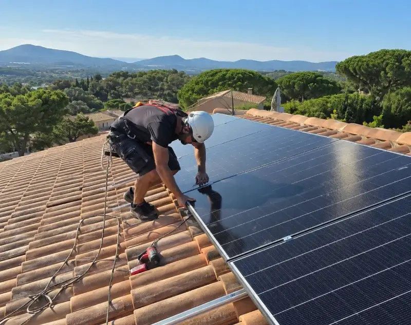 Installateur panneaux solaires Saint-Méloir-des-Ondes — pose photovoltaïque sur toiture